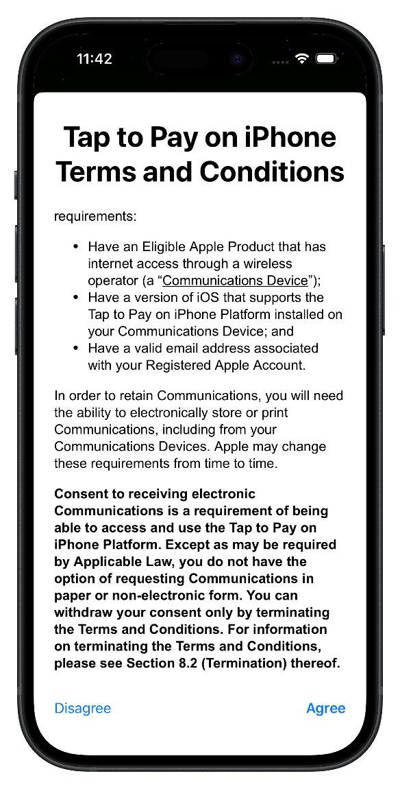 A screen shot of a phone

Description automatically generated