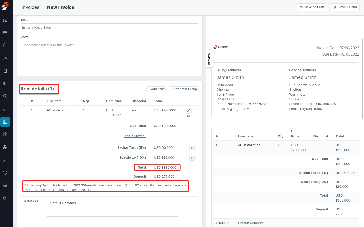 How To Integrate And Use Wisetack With Zuper?